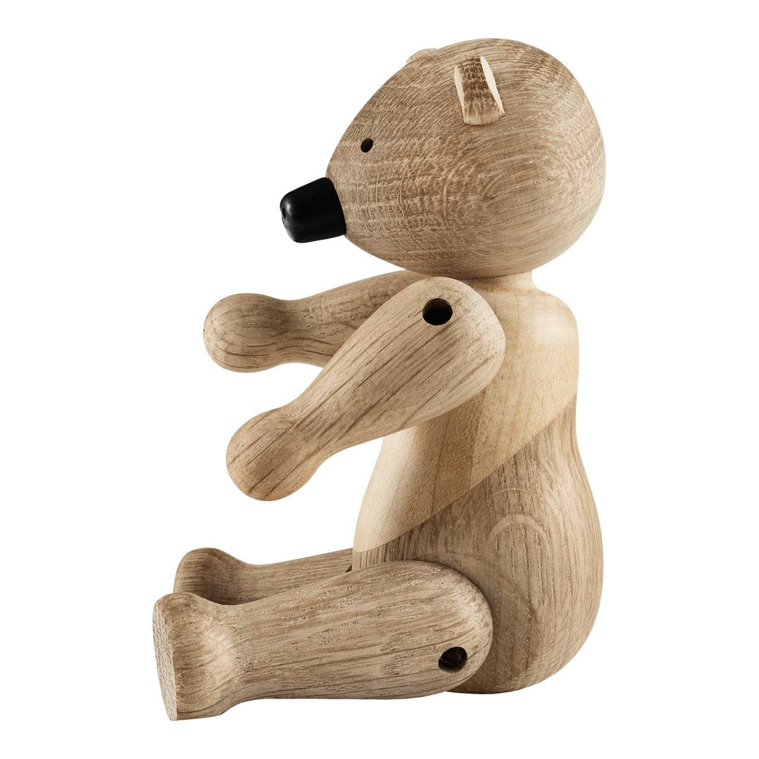 Kay Bojesen Wooden Bear Figurine - Handcrafted Scandinavian Design, Perfect for Nursery Decor, Kids Room & Gift Idea
