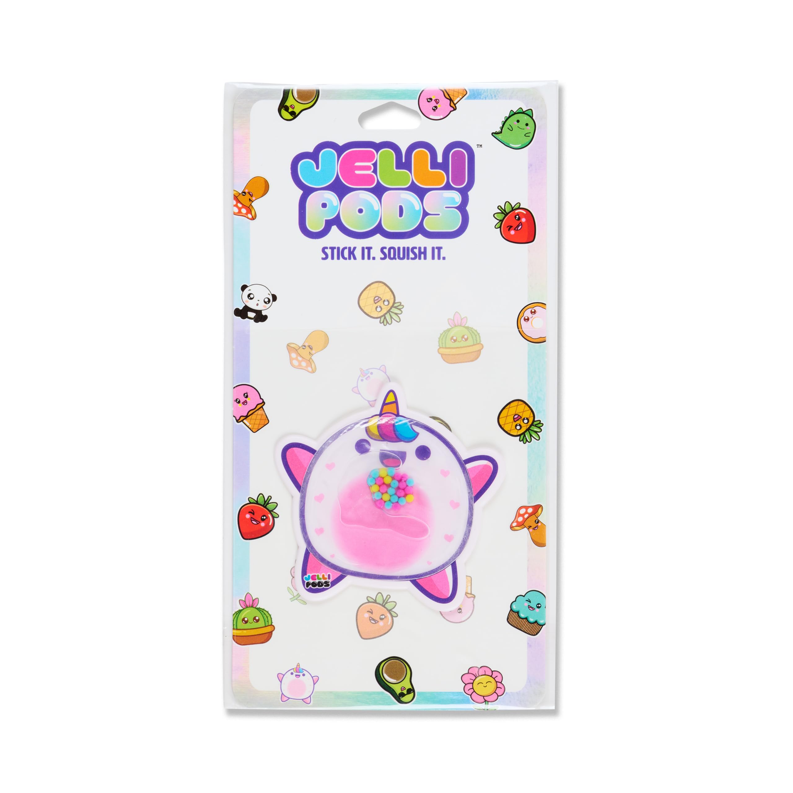 JelliPods Adorable Animals Reusable Sticker Bundle - Sensory Fidget Toys for Kids with 3 Puffy Stickers - Tactile Touch & Feel Activity for Classroom, Autism, ADHD & Stress Relief - Fun Learning & Playtime Essential