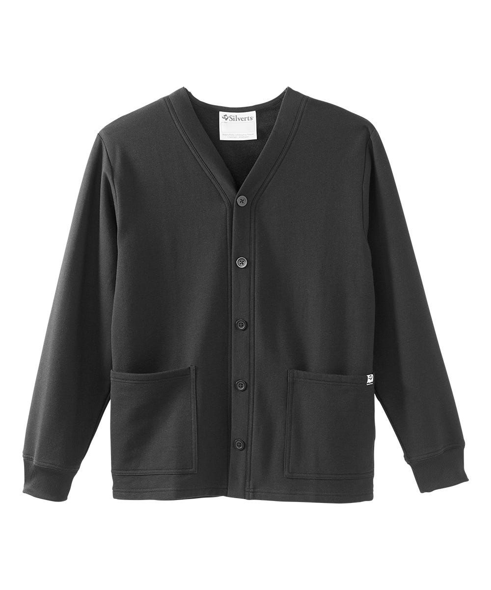 Women's Soft Fleece Open Back Cardigan - Cozy Winter Loungewear for Relaxing at Home or Casual Outings