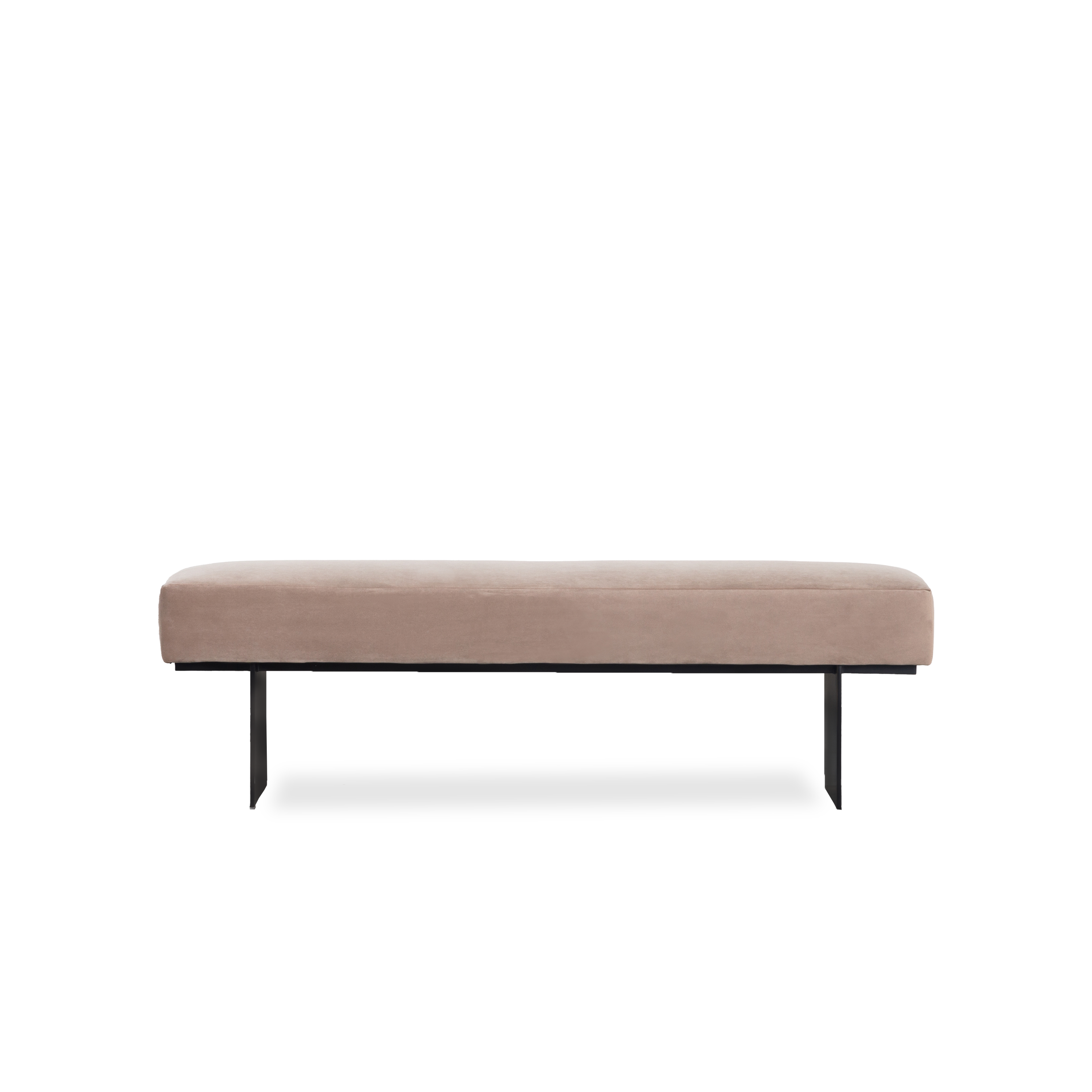 Portofino Bench 118041100000 - Modern Outdoor Patio Bench with Weather-Resistant Finish - Perfect for Garden, Backyard, and Poolside Seating