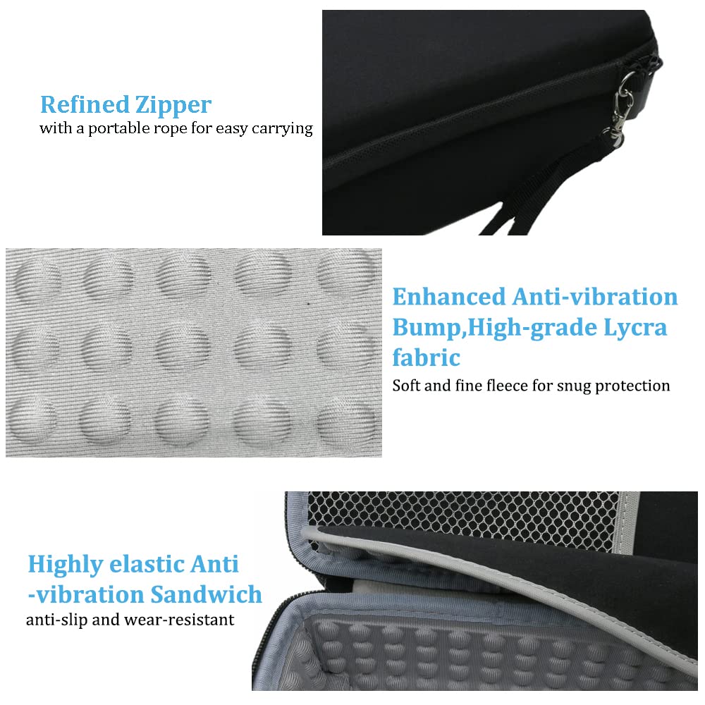 Xiaomi Air Inflator Carrying Case - Durable Protective Storage Bag for Portable Electric Air Compressor - Pressure-Resistant Travel Organizer for Camping, Road Trips & Emergency Car Maintenance