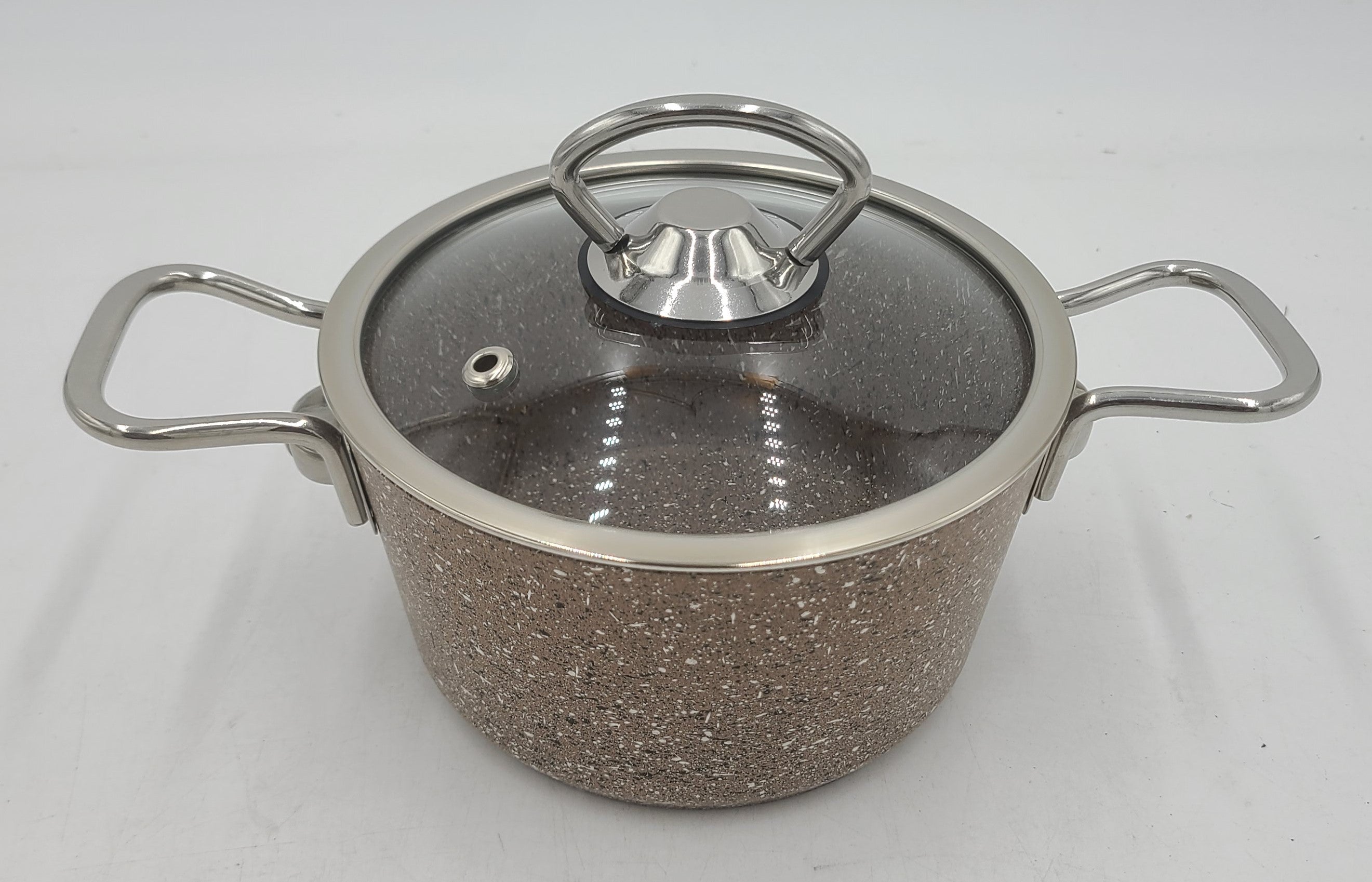 Non-Stick Mini Pot 5.5x3 Inches - Set of 6 - Perfect for Cooking, Baking & Serving Small Portions