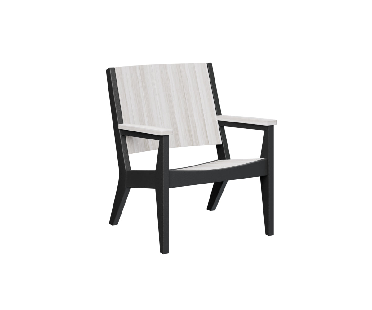 Berlin Gardens Mayhew Chat Chair - Outdoor Patio Conversation Chair with Cushion, Weather-Resistant Steel Frame - Perfect for Garden, Deck, and Poolside Relaxation