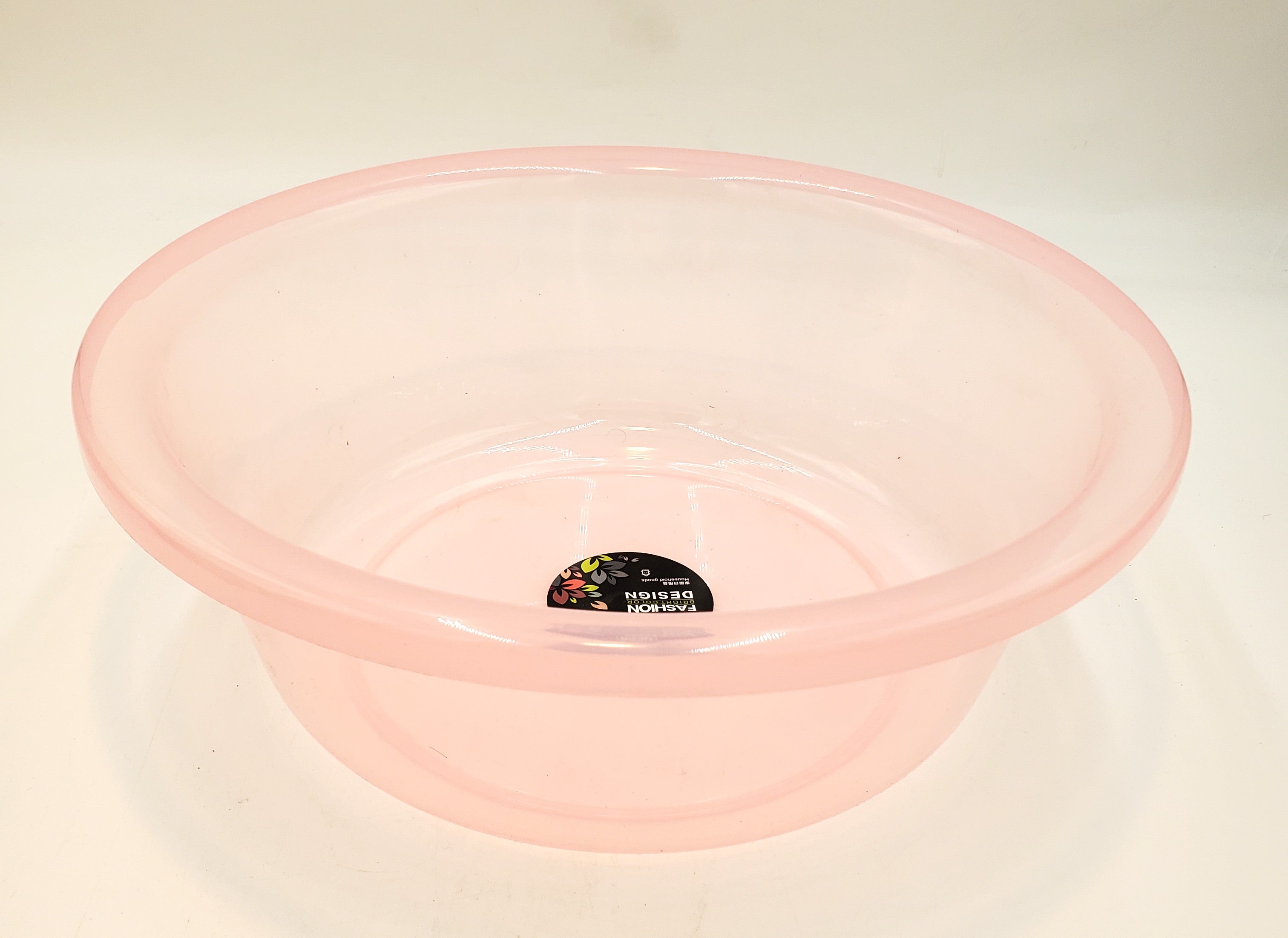 12.75x5.5 Inch Plastic Basin - Durable Utility Tub for Kitchen, Bathroom & Laundry - Multipurpose Washing, Soaking & Cleaning Container for Home & Commercial Use