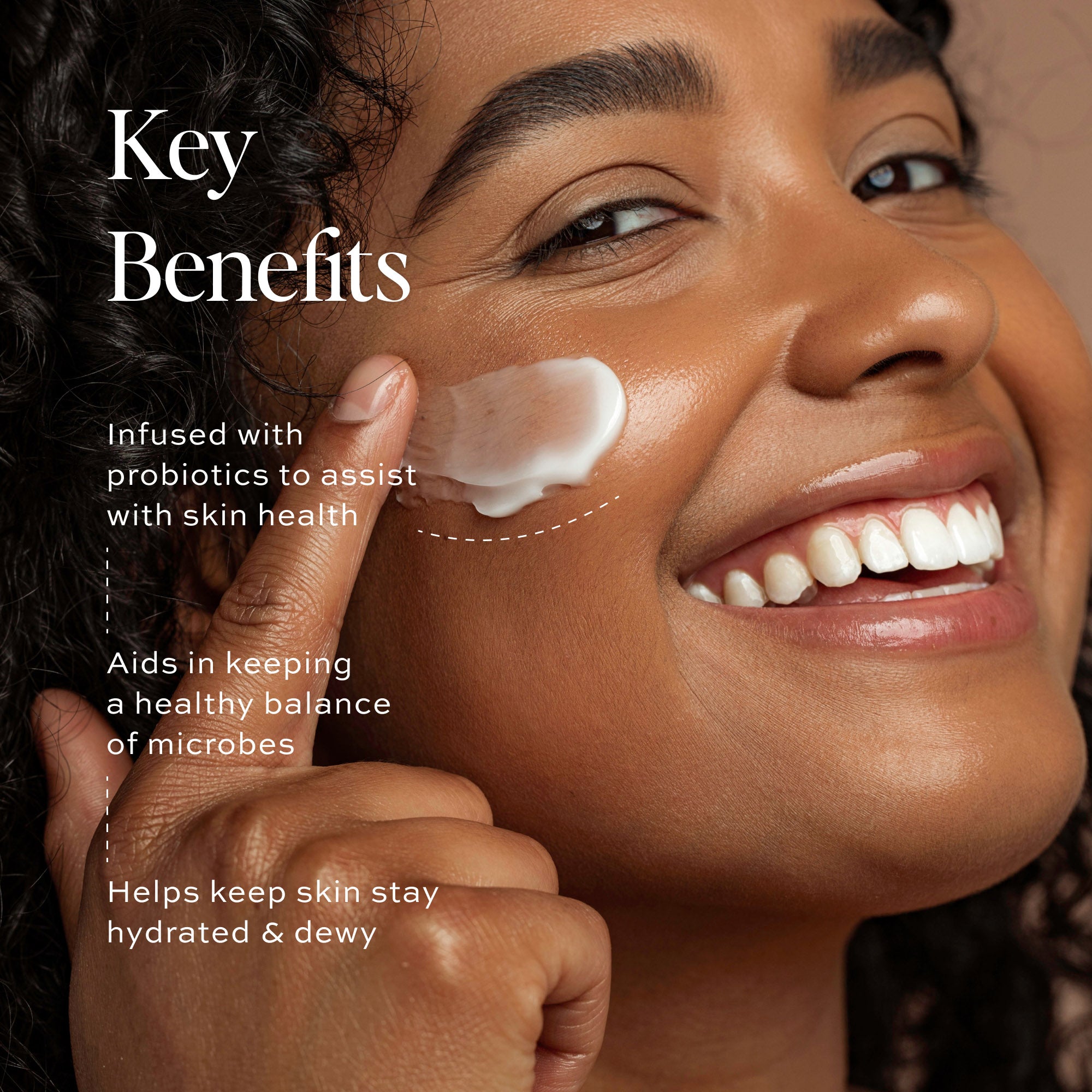 Best Probiotic Gel Cream for Face - Hydrating & Soothing Moisturizer for Sensitive Skin - Perfect for Daily Skincare Routine & Nighttime Use