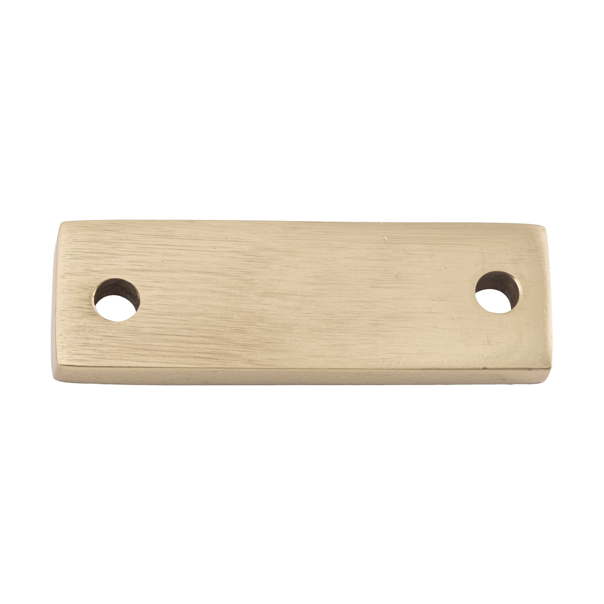 1694 Casement Window Fastener Spacer Square - 6mm Thickness in Polished Brass - Perfect for Vintage and Modern Windows