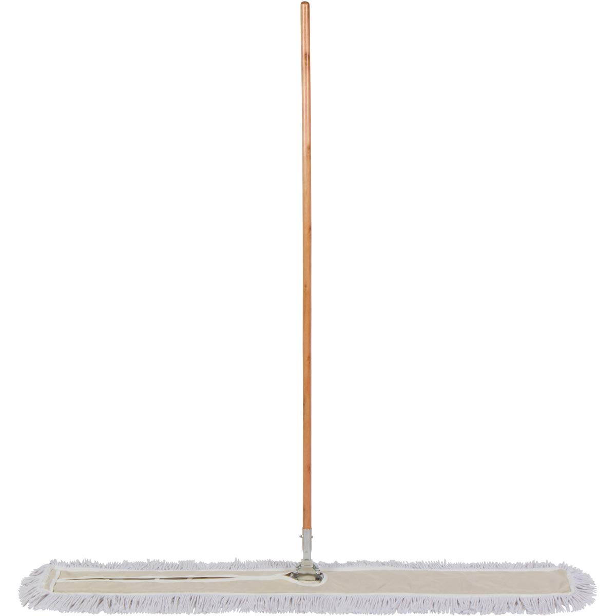 60 Inch Dust Mop with Wood Handle & Refill Bundle - 2 Mop Sets & 2 Refills for Hardwood Floors, Tile & Laminate Cleaning