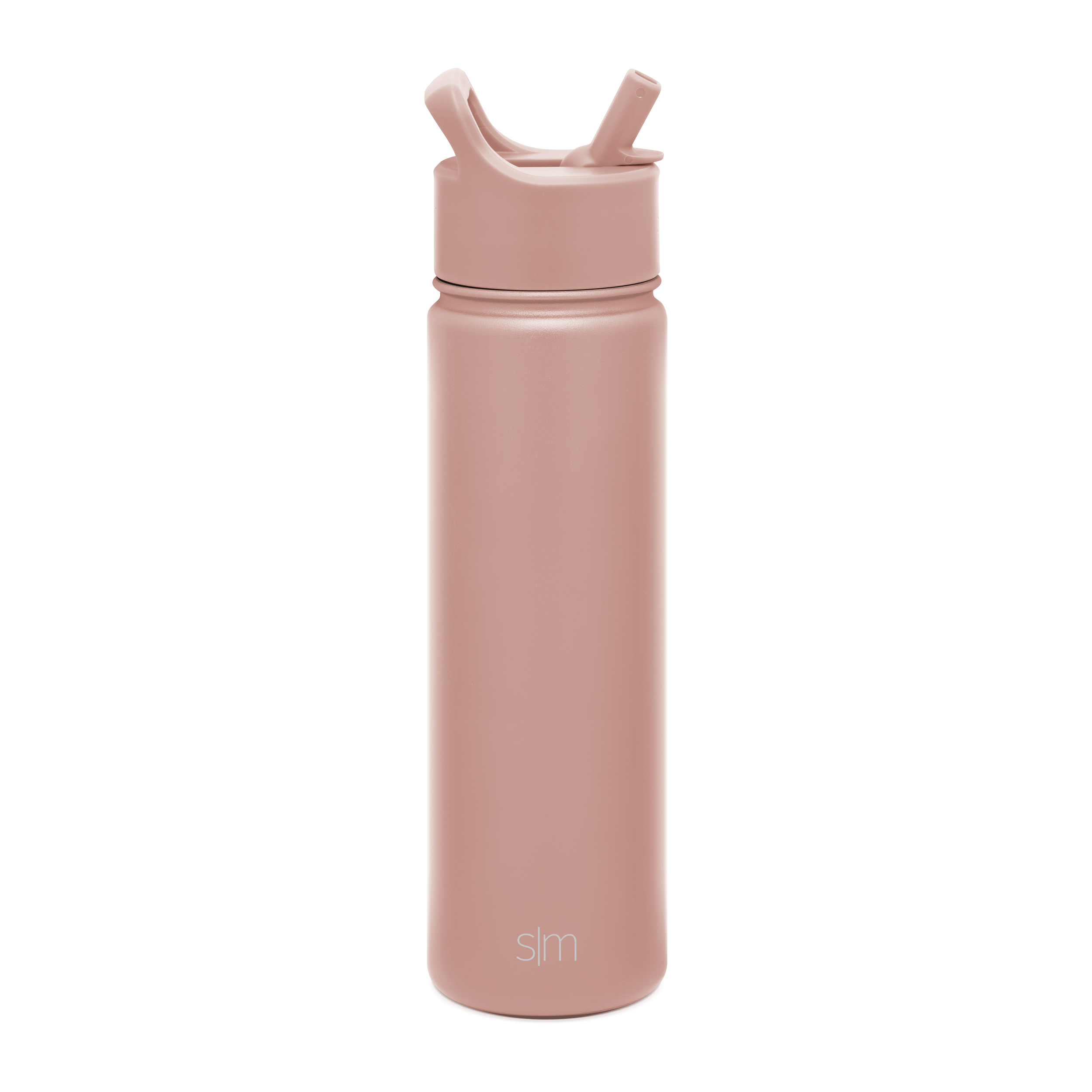 Summit Insulated Stainless Steel Water Bottle with Straw Lid - Leak Proof, BPA Free, 20oz - Perfect for Gym, Hiking & Outdoor Activities