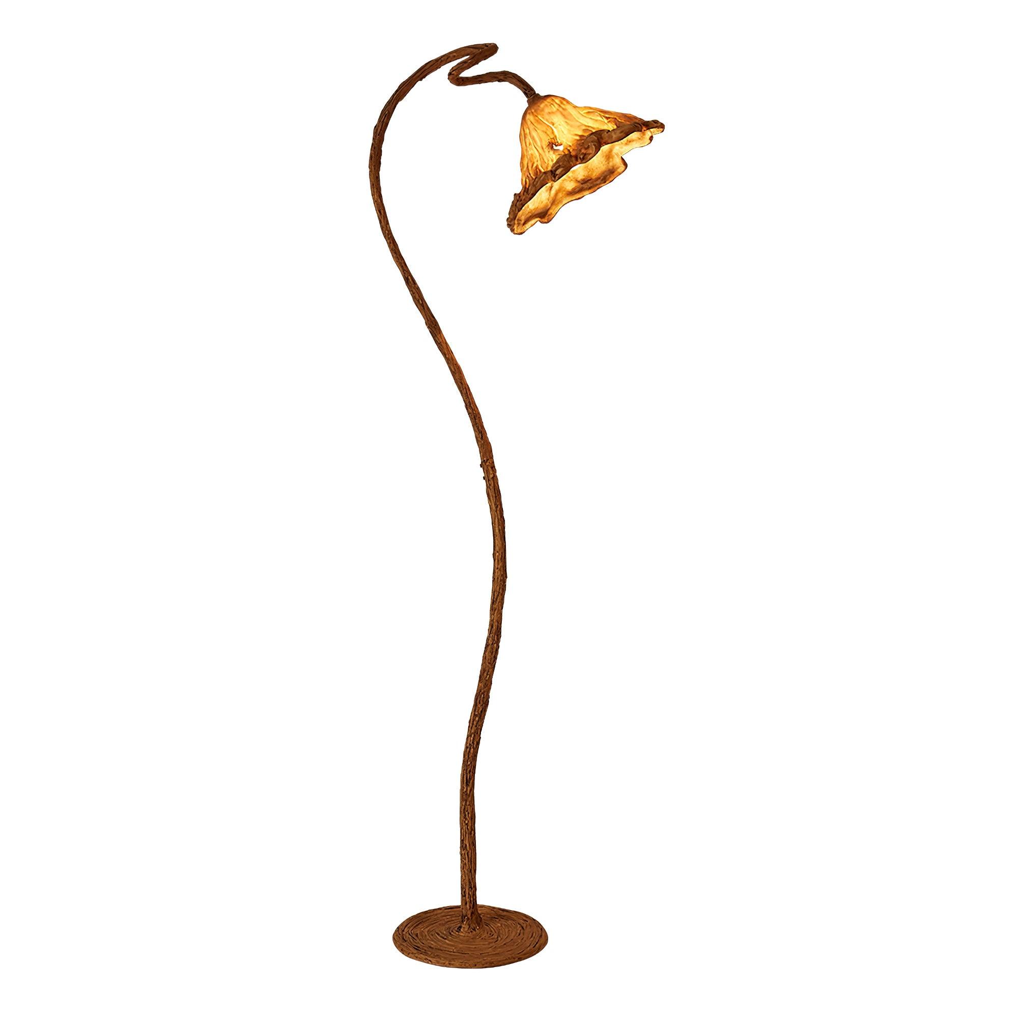 Elegant Lotus Leaf Floor Lamp - Modern Home Decor Lighting for Living Room, Bedroom & Office - Adjustable Brightness & Energy Efficient LED Bulb