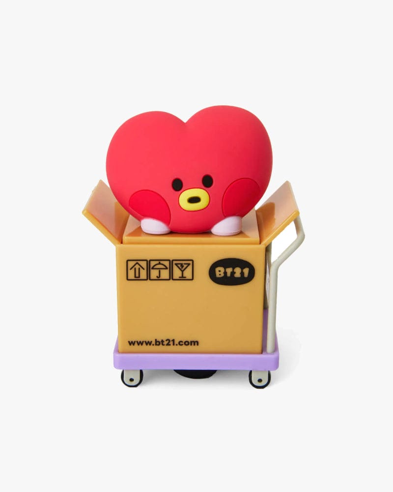BT21 TATA Mini Privacy Rolling Stamp - Personal Information Protection for Mail, Letters & Documents - Perfect for Home, Office & Travel Use