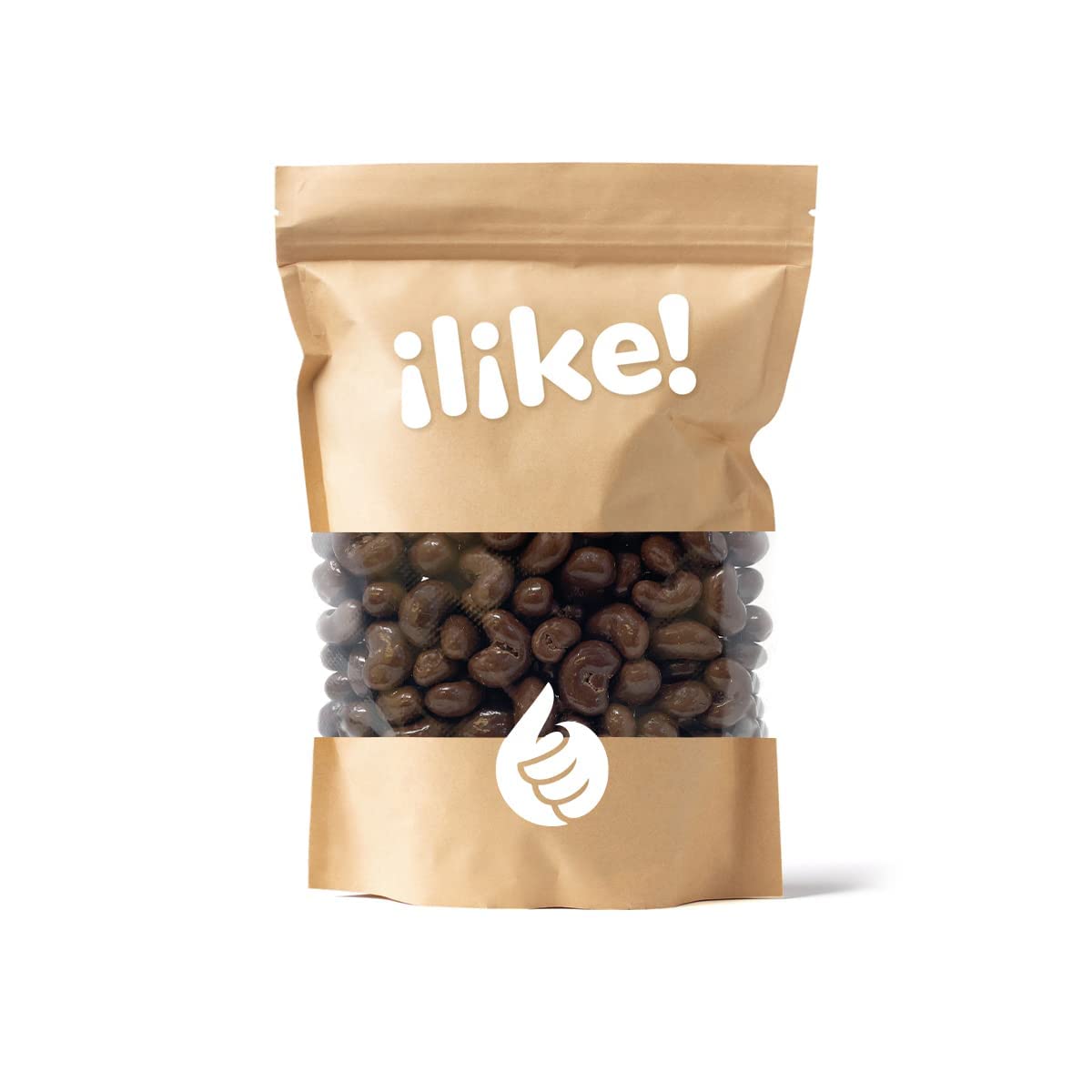 Premium Dark Chocolate Covered Cashews - Gourmet Snack, 2 Lb Bulk Bag - Perfect for Gifts, Parties & Healthy Desserts