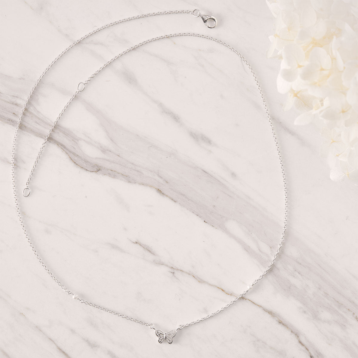 Elegant Butterfly Pearl Necklace for Women - Handmade Jewelry Gift for Wedding, Anniversary & Special Occasions