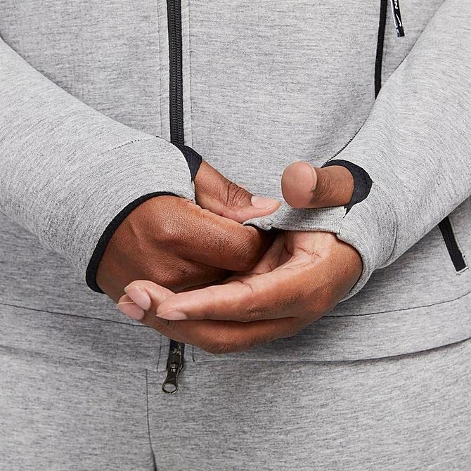 Nike Pro Men’s Therma Fleece Sphere Max Jacket - Grey, Large Size | Winter Running & Training Jacket for Cold Weather Workouts