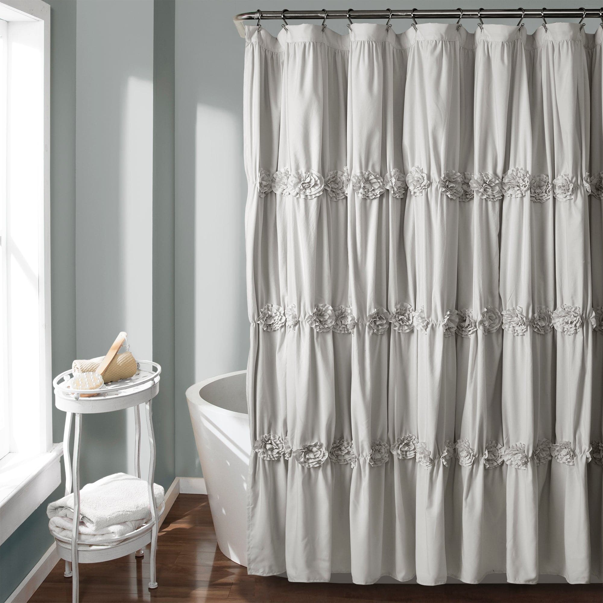 Stylish Darla Shower Curtain - Waterproof Bathroom Decor for Modern Homes - Perfect for Bathrooms, Dorms & Guest Rooms
