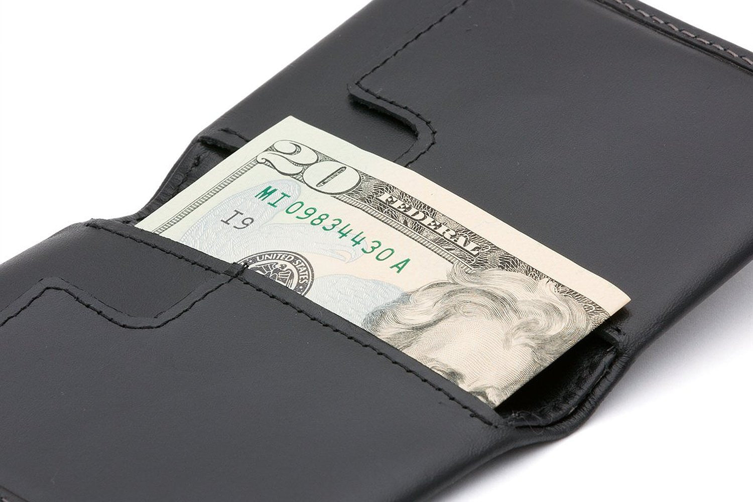 Bellroy Slim Sleeve Wallet - Ultra Thin Minimalist RFID Blocking Leather Wallet for Men - Perfect for Everyday Carry, Travel & Business Use
