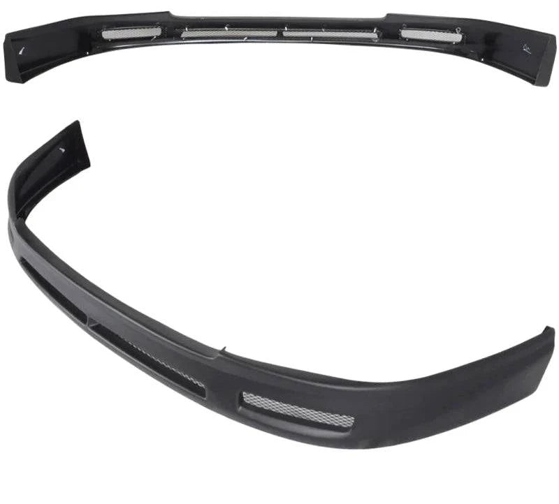 2009-2015 Mitsubishi Lancer ES B-Style Front Bumper Lip Spoiler - Unpainted PP Material for Enhanced Aerodynamics & Sporty Look | Perfect for Car Enthusiasts & Street Racing