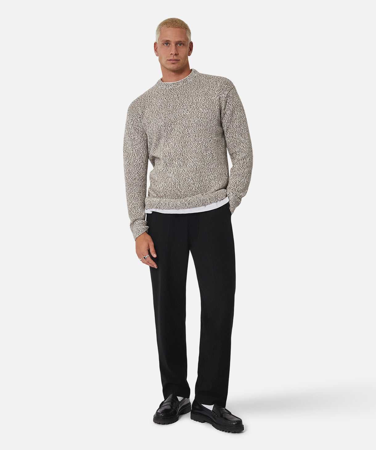 Waterford Knit Tweed Sweater - Premium Irish Wool Pullover for Men & Women | Cozy Winter Fashion, Office Wear & Casual Outfits