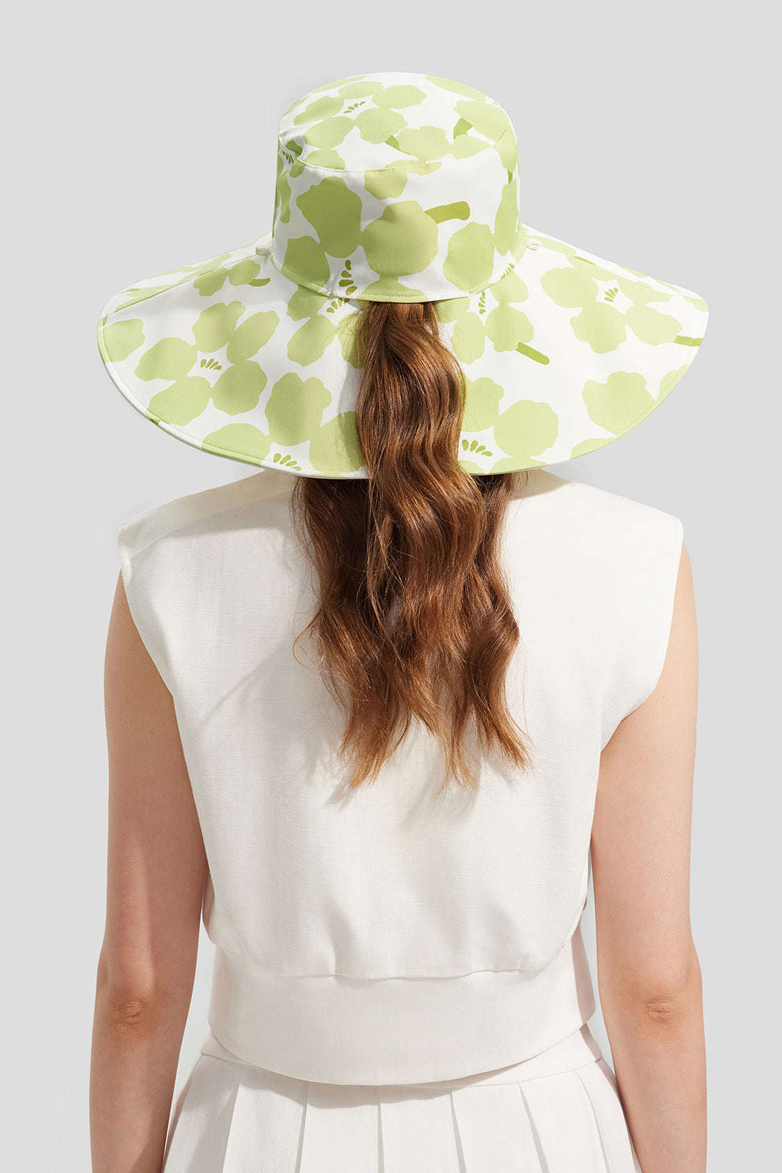 Flora Women's Reversible Sun Hat with Floral Design UPF50+ UV Protection - Perfect for Beach, Gardening & Outdoor Activities
