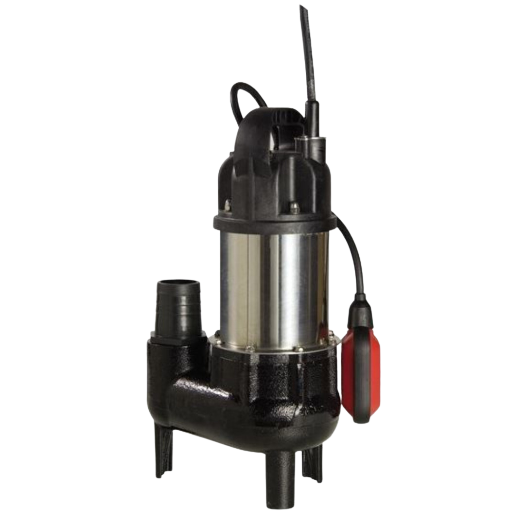 Submersible Drainage Pump 1/4 HP - Small Water Pump for Basement, Pool, Pond - Handles Solids Up to 50mm - Ideal for Flood Control, Irrigation & Water Transfer