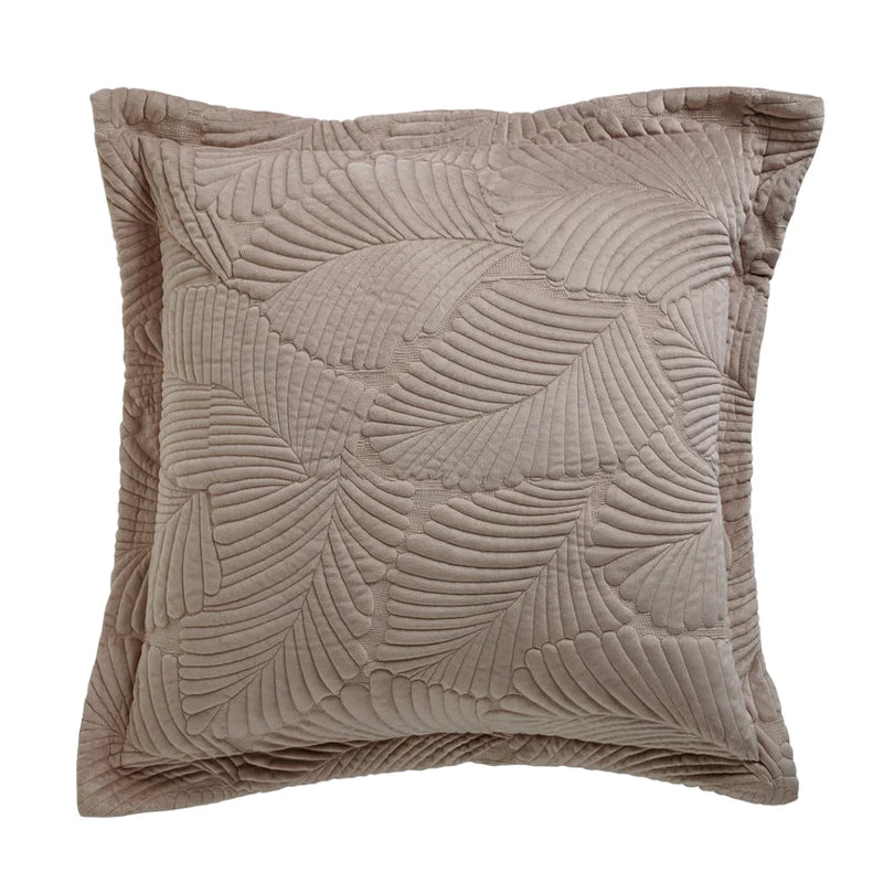 Bianca Kairo Champagne Cushion 43x43cm - Luxury Sofa Throw Pillow for Living Room, Bedroom Decor
