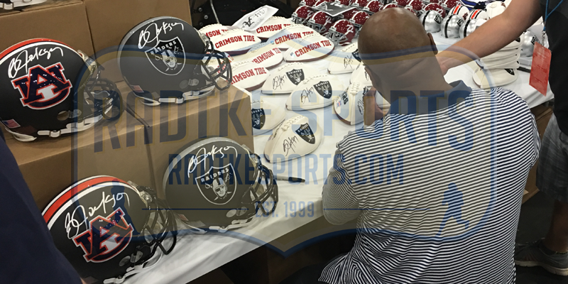Bo Jackson Autographed Auburn Tigers Black Authentic Custom Matte Football Helmet - Perfect for Collectors, Sports Memorabilia Displays & Auburn Tigers Fans
