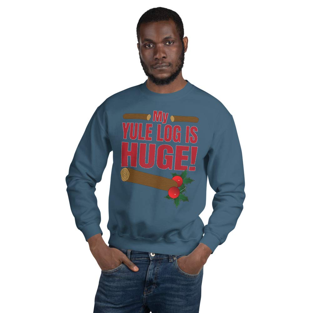 Kangarooze Sexy Christmas Sweater for Men - Funny Xmas Gag Gift for Boyfriend, Gay Couples & Holiday Parties - Cozy Ugly Christmas Sweater for Office Party, Family Gatherings & Festive Celebrations