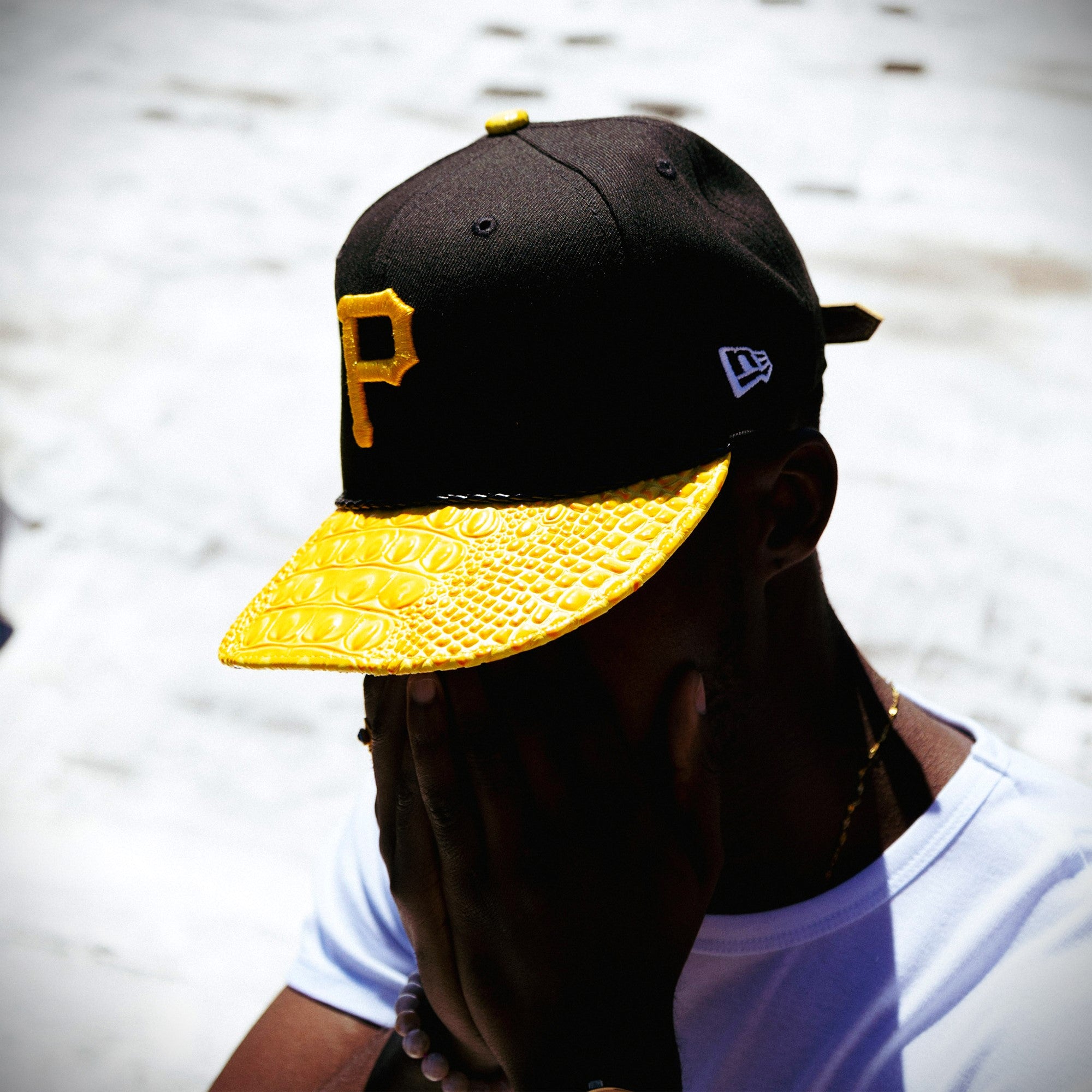 Breyer's Buck 50 Pittsburgh Pirates Baseball Cap with Genuine Leather Visor - Perfect for MLB Games, Outdoor Activities & Sports Fans