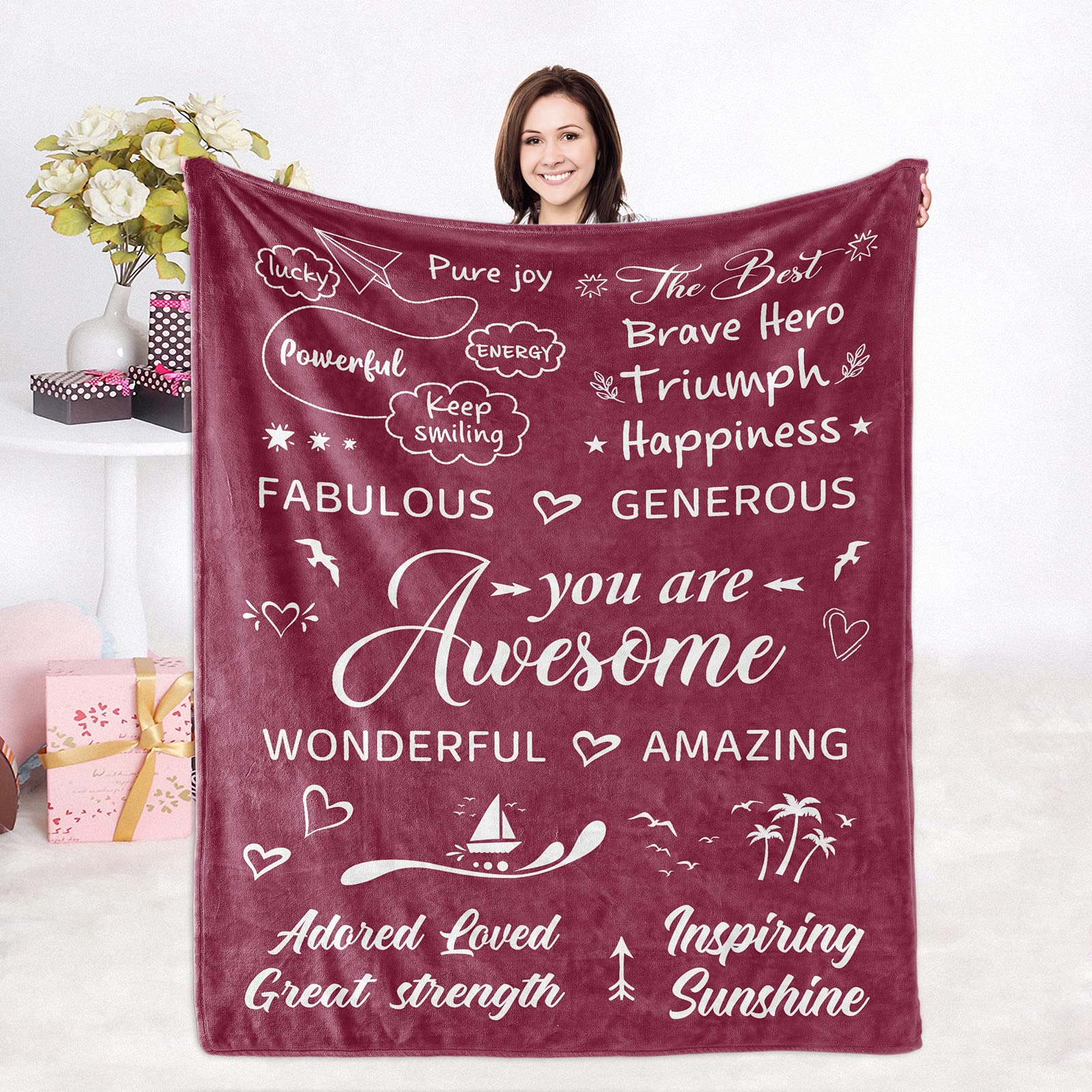 Healing & Comfort Throw Blanket for Women - 50