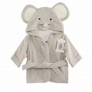 Baby Hooded Bathrobe Towel - Ultra Absorbent Unisex Infant & Toddler Bath Towel with Hood | Soft Terry Blanket for Newborn, Baby Shower Gift & Spa Time