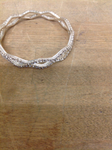 Elegant Silver Rhinestone Bracelet for Women | Fashion Jewelry Gift for Party, Wedding & Everyday Wear