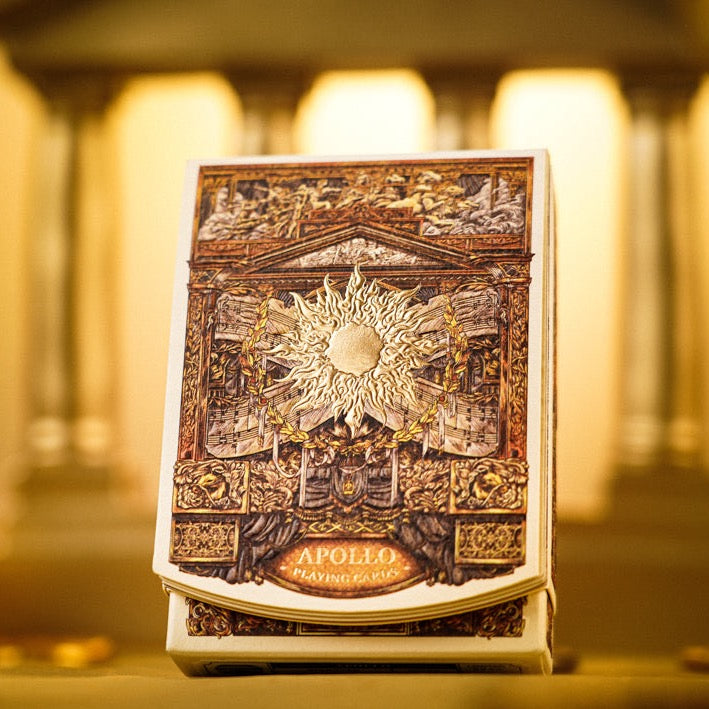 Apollo Playing Cards - Premium Standard Edition for Poker, Magic Tricks & Card Games | Durable & Stylish Deck for Casino Nights & Family Fun