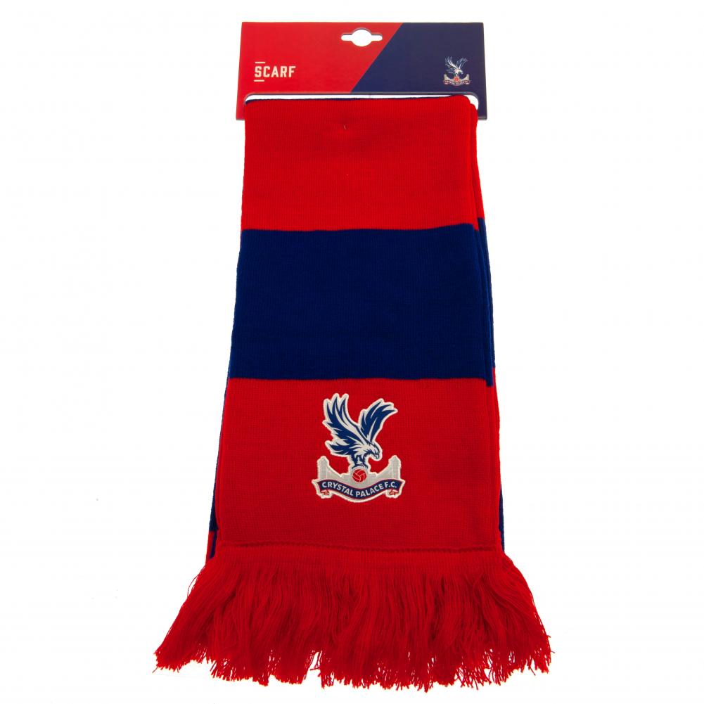 Crystal Palace FC Bar Scarf - Official Football Team Fan Scarf for Men & Women - Perfect for Match Days, Pub Gatherings & Sports Events