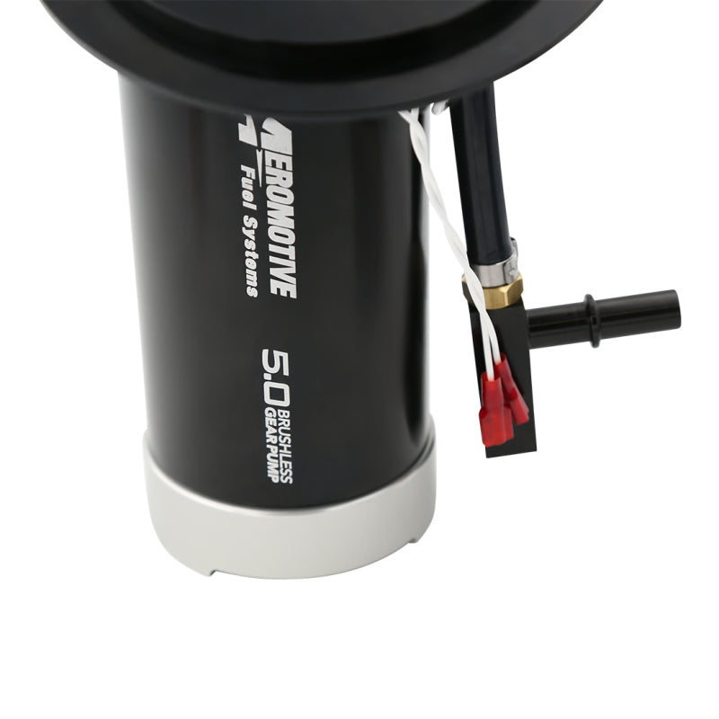 Aeromotive 11-17 Mustang S197/S550 Brushless 5.0 GPM Fuel Pump for 18-20 GT & Ecoboost - High Performance Fuel System Upgrade for Racing & Street Use