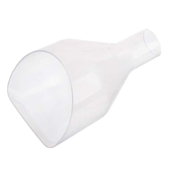 Cole-Parmer Essentials Anti-Static Weighing Funnel - Large Polypropylene (PP) Lab Funnel, Pack of 20 - Perfect for Precise Powder & Liquid Transfer in Laboratories & Industrial Settings