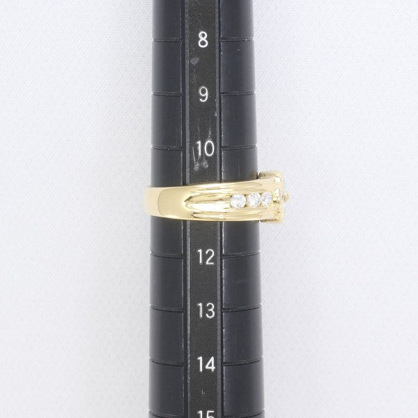 18K Yellow Gold Diamond Ring for Women - Elegant Solitaire Engagement & Wedding Band - Perfect for Proposals, Anniversaries & Special Occasions