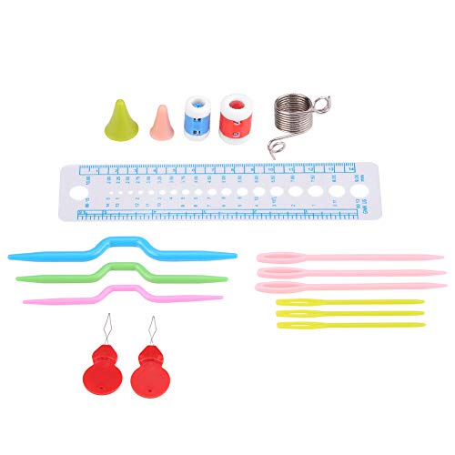 Complete Crochet & Knitting Kit for Beginners - Portable Weaving Tools for DIY Clothes, Pillows & Home Decor | Perfect Gift for Craft Lovers