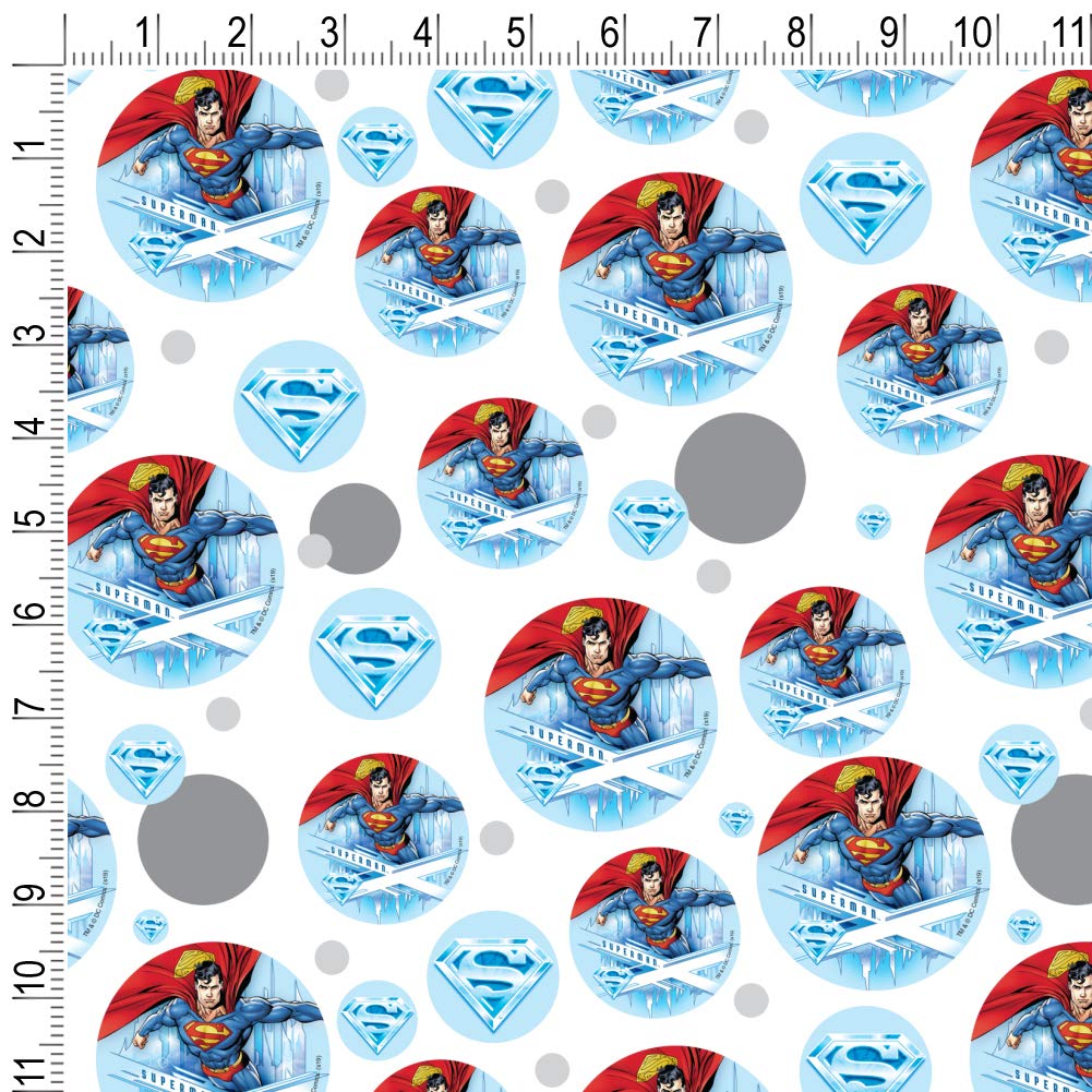 Superman Solitude Gift Wrap Wrapping Paper Roll - Premium Superhero Themed Wrapping Paper for Birthdays, Holidays & Special Occasions