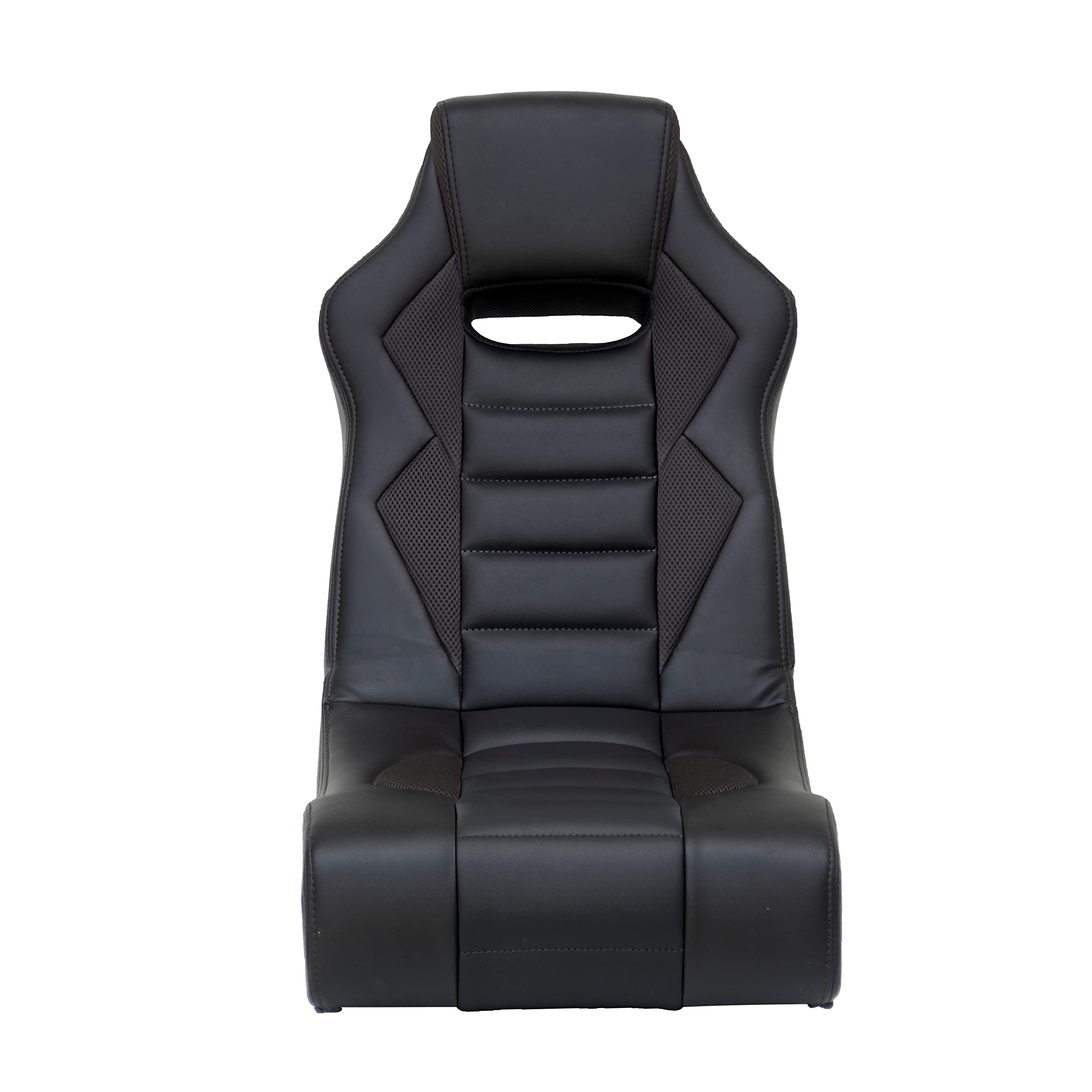 X Rocker Video Gaming Floor Rocker Chair with Built-in Speakers - Foldable Ergonomic Design for Bedroom, Game Room or Living Room - Perfect Gaming Gift for Boys, Girls & Teens Ages 5-17 - Ideal for Console Gaming, Movie Nights & Relaxing