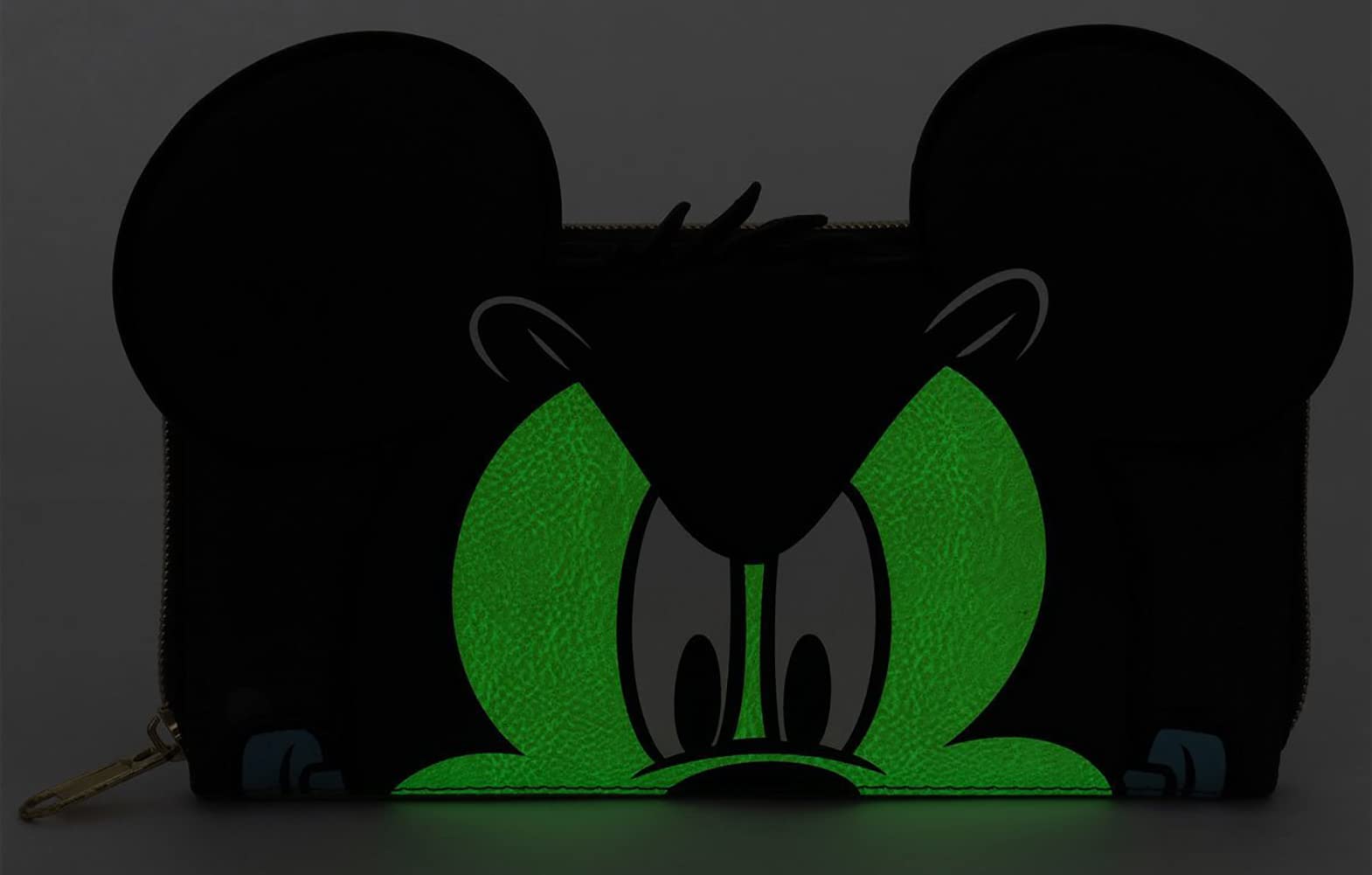 Loungefly Mickey Mouse Frankenstein Cosplay Wallet - Disney Halloween Collectible Crossbody Bag | Entertainment Earth Exclusive | Perfect for Disney Fans, Halloween Costumes & Theme Park Accessories
