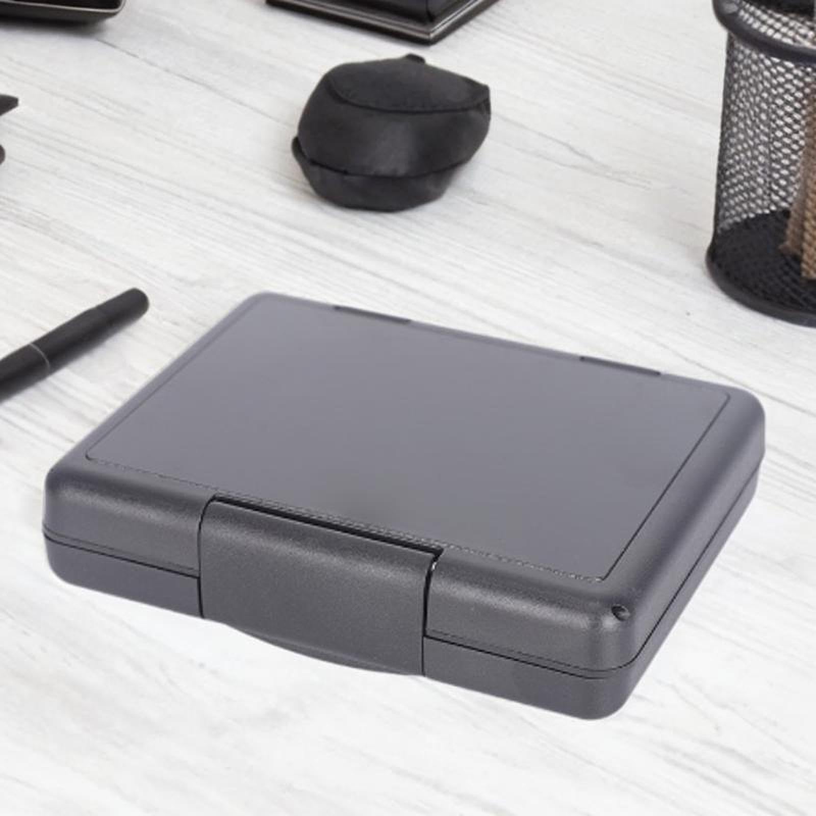 Durable Multi-Slot Memory Card Holder - Portable Dustproof Protective Organizer for SD, Micro SD, CF Cards - Perfect for Photographers, Travelers & Tech Enthusiasts (Black)