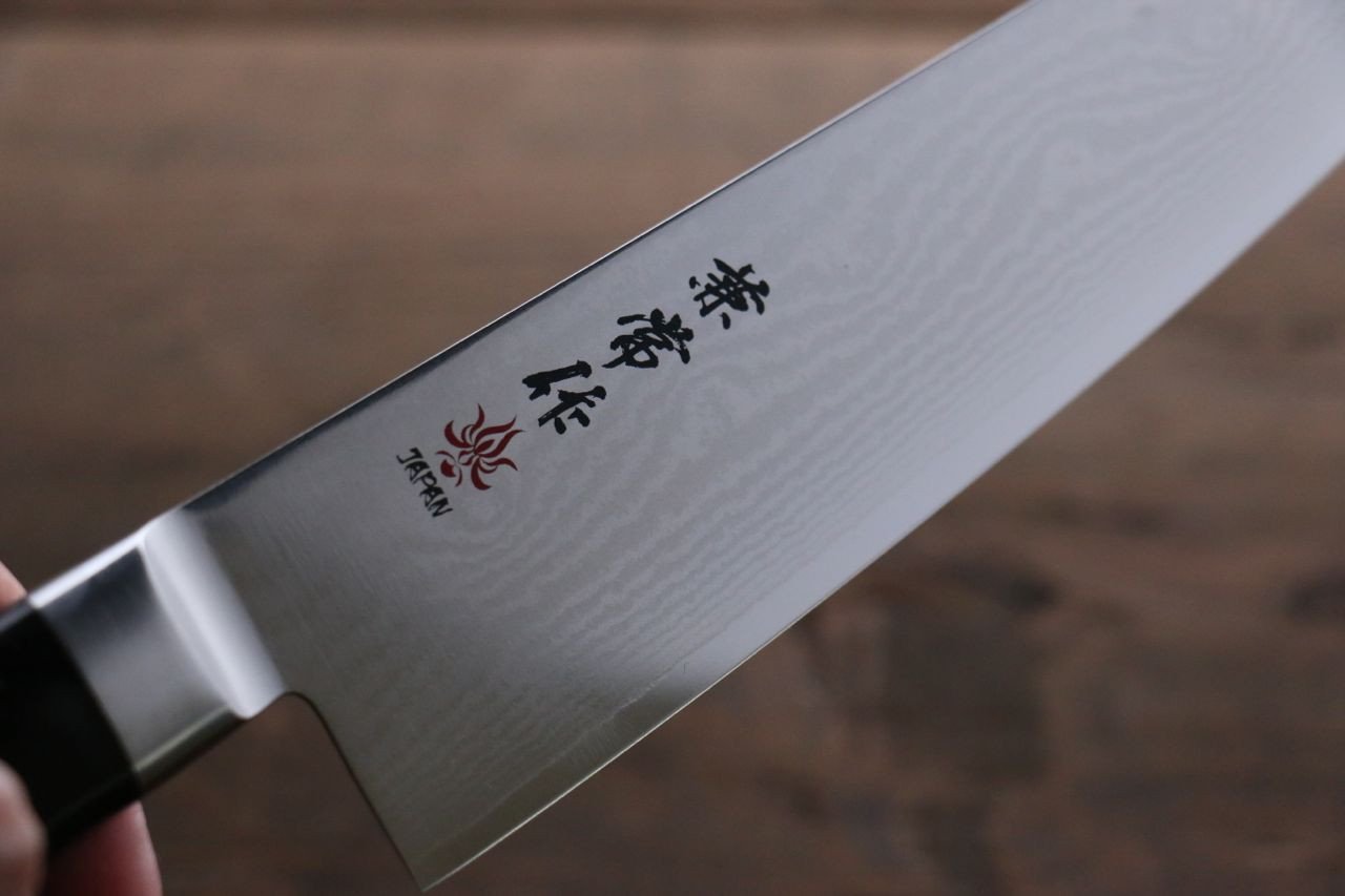 Premium Kanetsune VG10 33-Layer Damascus Santoku Knife 180mm with Pakkawood Handle - Perfect for Sushi, Vegetables & Meat Slicing - Professional Japanese Kitchen Knife for Chefs & Home Cooks