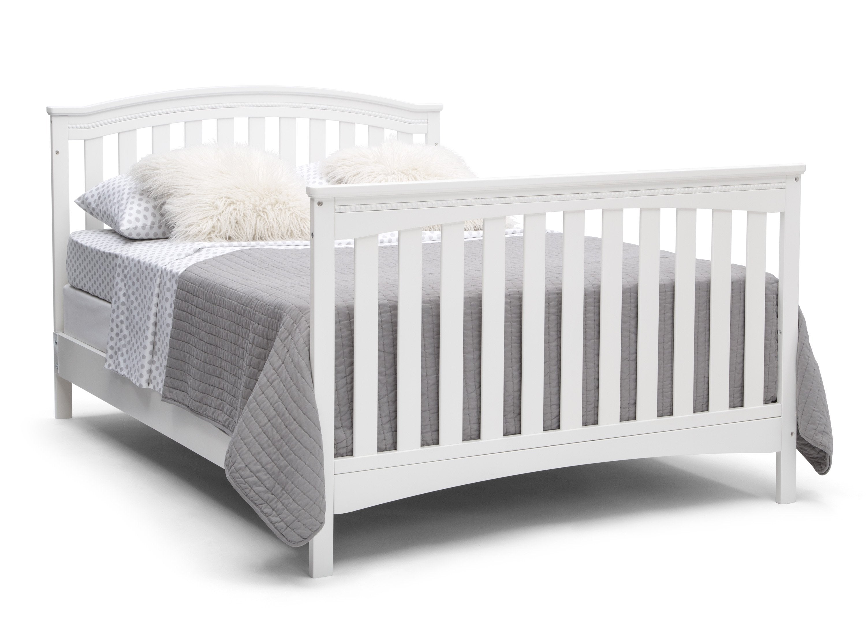 Waverly 6-in-1 Convertible Baby Crib - Toddler Bed, Daybed & Full-Size Bed - Safe Nursery Furniture for Newborns to Teens - Perfect for Baby Rooms & Kids Bedrooms