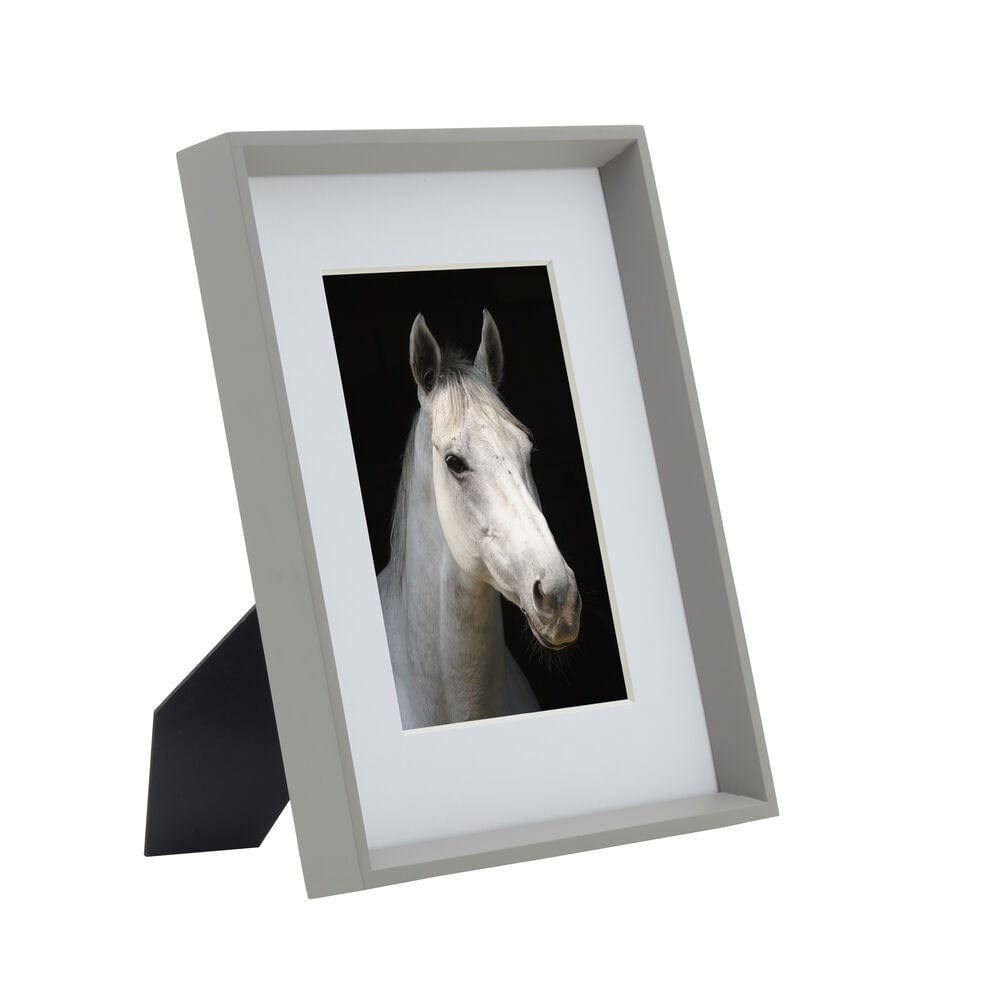 8x10 Gray Picture Frame with 5x7 Mat - Perfect for Wall Art, Photo Displays, and Home Decor