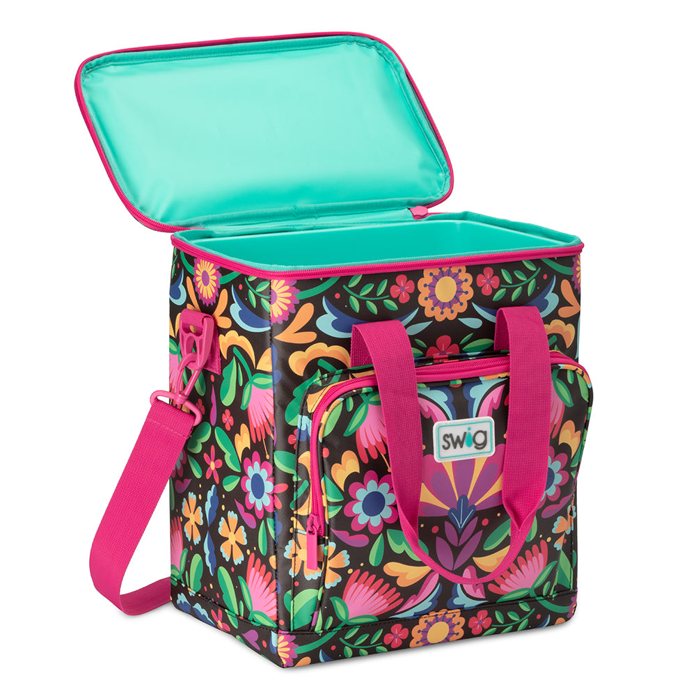 Caliente Boxxi 24 Can Cooler - Insulated Portable Cooler for Drinks, Picnics, Beach & Outdoor Activities | Keeps Beverages Cold for Hours