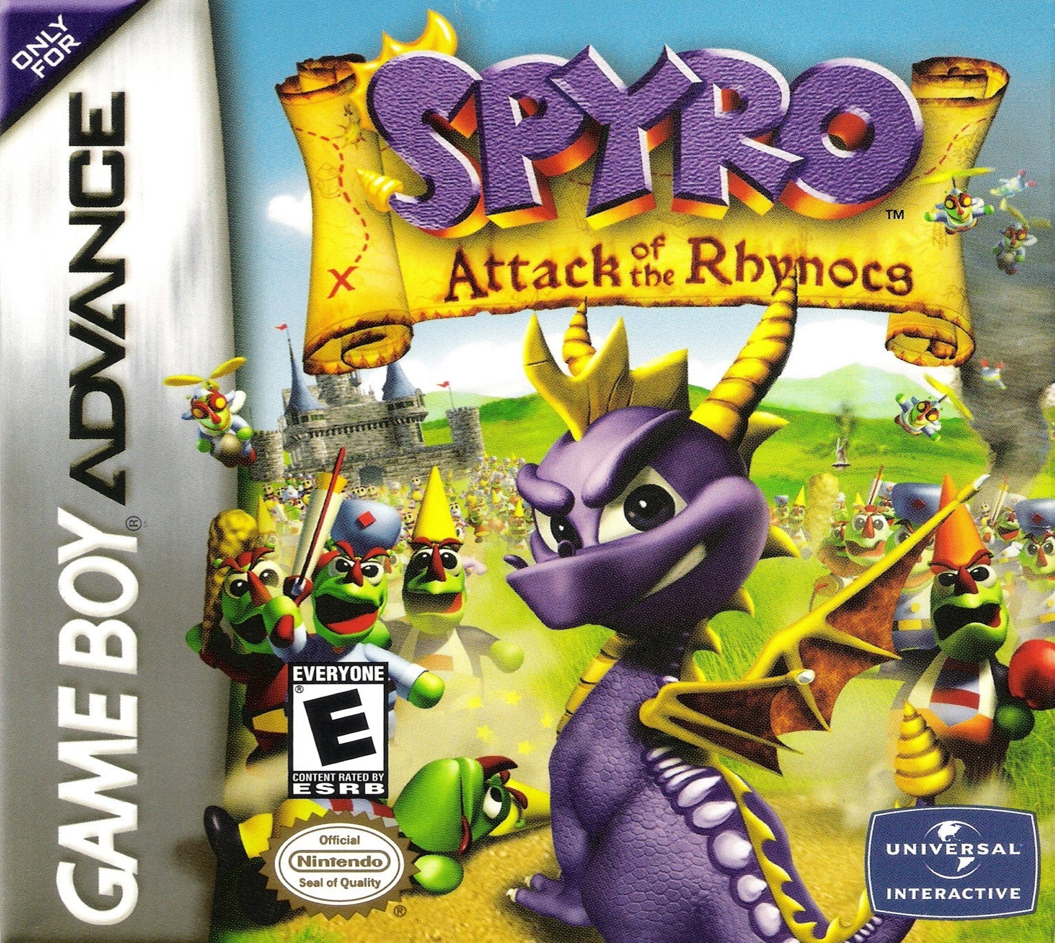Spyro: Attack of the Rhynocs - Classic PlayStation Adventure Game for Kids & Adults - Perfect for Family Game Nights & Nostalgic Gaming