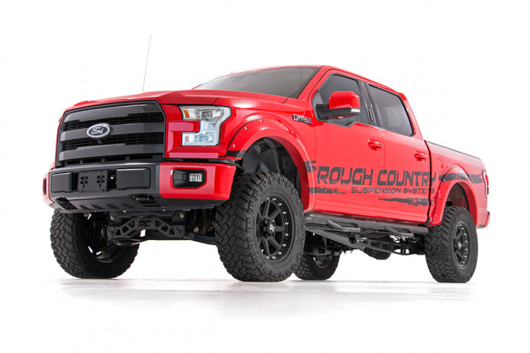 2015-2020 Ford F150 4WD Traction Bars - Heavy Duty Off-Road Upgrade for 5-6 Inch Lift Kits (Part #1070A) | Improve Traction & Stability on Rough Terrain, Mud & Rock Crawling