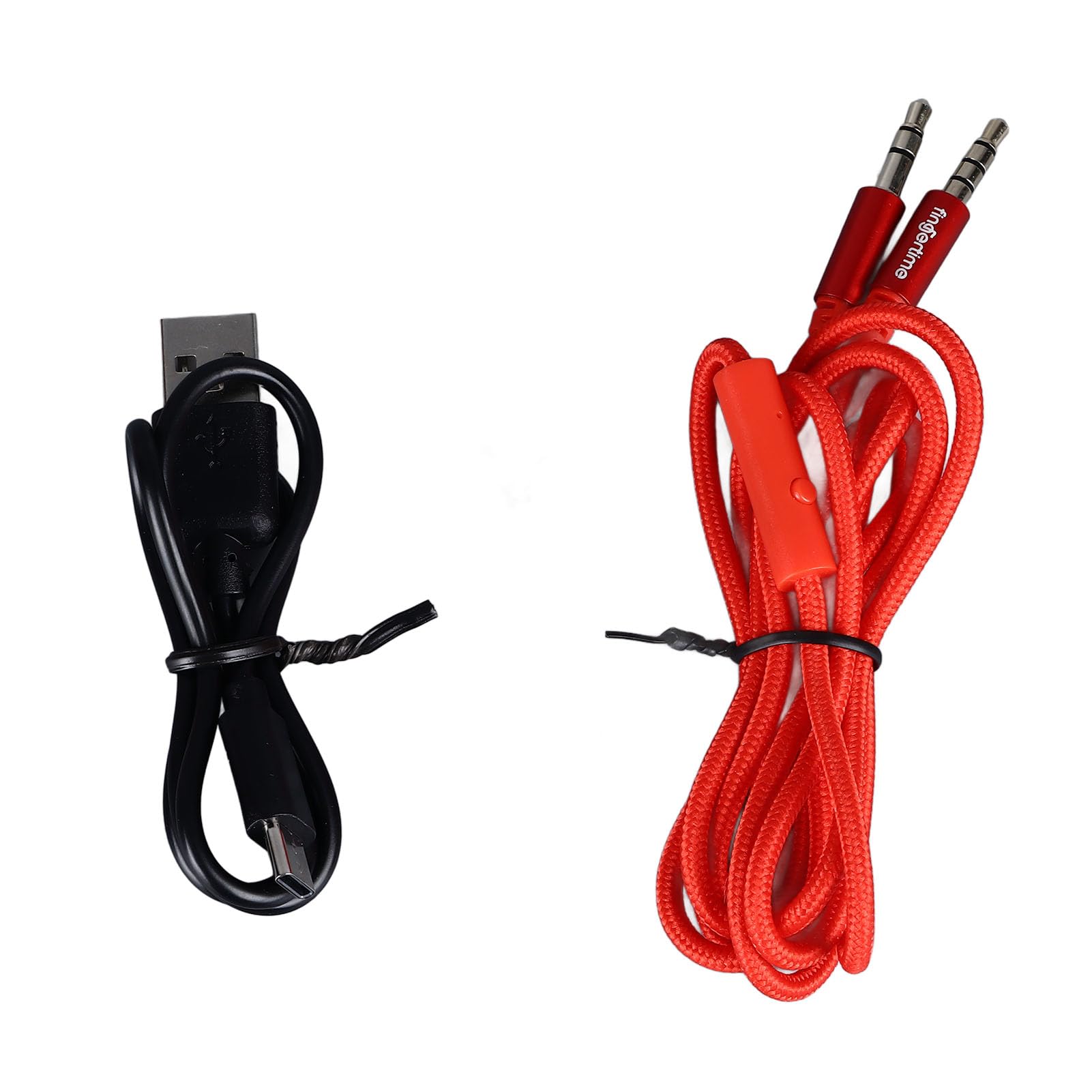 Wireless Gaming Headset with USB Charging & Long Battery Life - Comfortable Over-Ear Design for PC, Tablet, Phone - Perfect for Online Gaming, Work Calls & Music (Red)