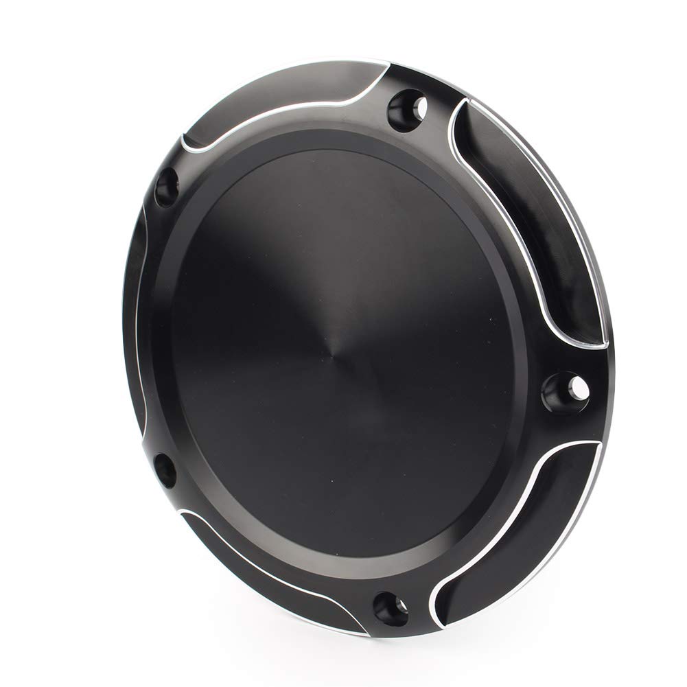 Harley Davidson Motor CNC Cut Derby Timing Timer Cover for Softail FLST FXST & Electra Glide - High Precision CNC Machined Billet Aluminum - Perfect for Custom Bike Builds & Engine Upgrades
