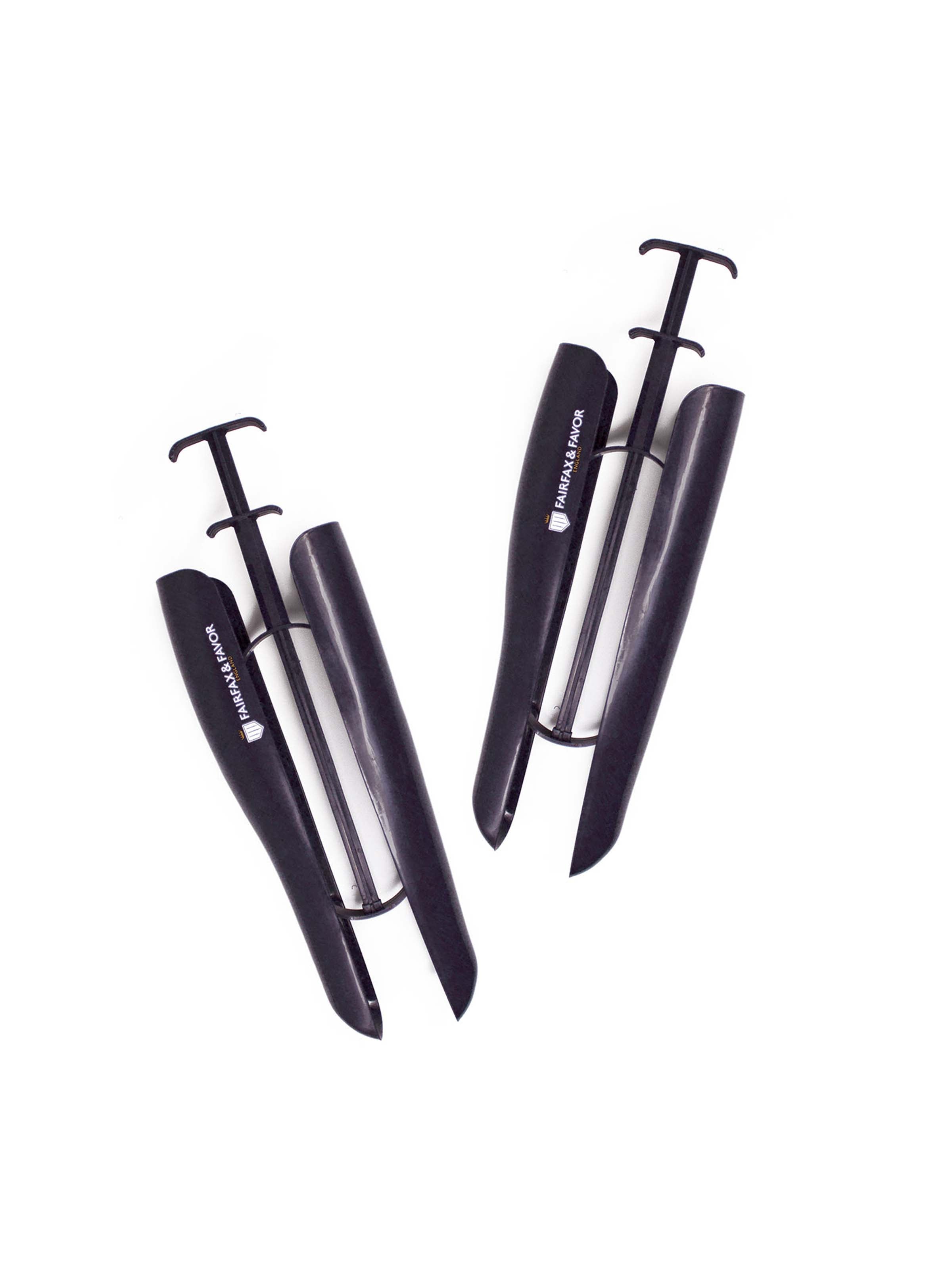 Premium Navy Boot Trees by Fairfax Favor - Shoe Stretchers for Leather & Suede Boots - Perfect for Boot Maintenance, Storage & Odor Prevention - Ideal for Winter, Riding & Work Boots