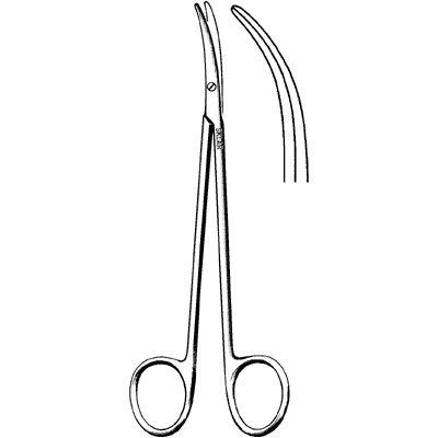 DeBakey Endarterectomy Scissors 7